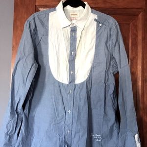 Diesel men’s button down shirt